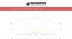 Desktop Screenshot of matahoops.fi
